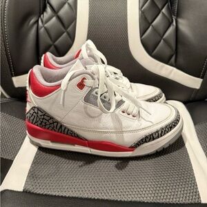 Size 4.5M/ 6W - Jordan 3 Retro “Fire Red”